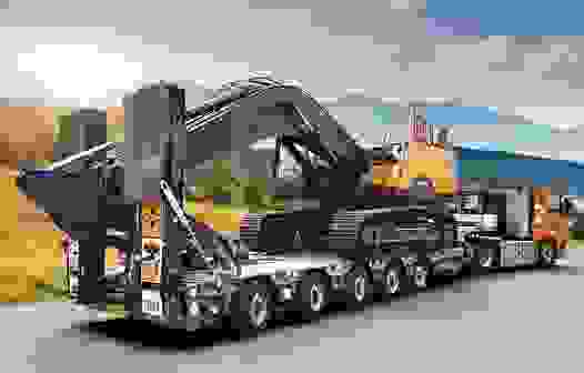 Негабаритная перевозка с учетом высоты в Заволжье